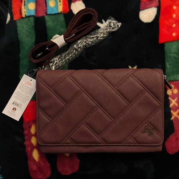 BNWT Lug Matte Luxe Huddle (Wine) - Picture 2 of 13